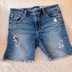AG Jeans Distressed Cutoffs shorts